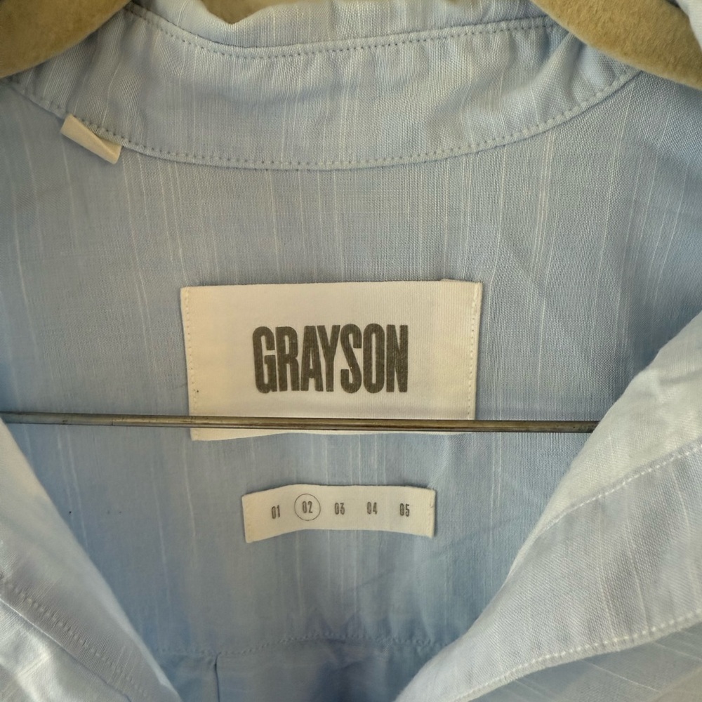 Grayson Sky Blue Women's Blouse
Frank and Eileen